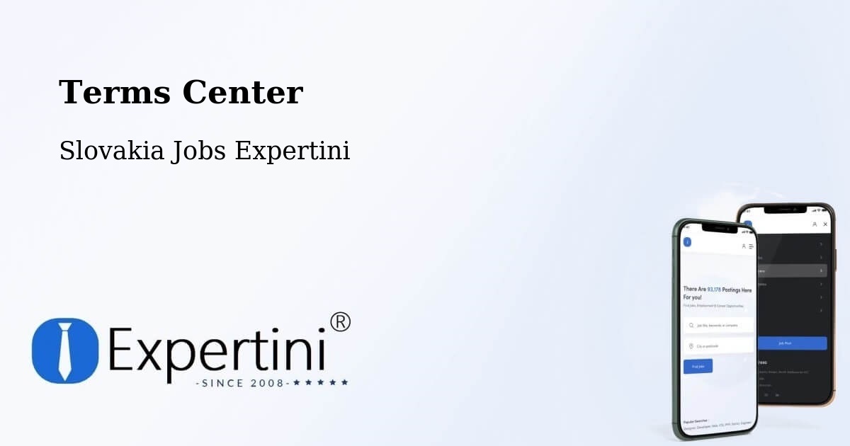 Terms of Service – Nitra - Slovakia Jobs Expertini